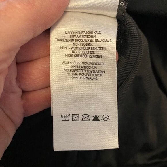 Mountain Hardwear Men's M Full Zip Jacket Fleece Blue Black Polartec lining Hike - Picture 12 of 12